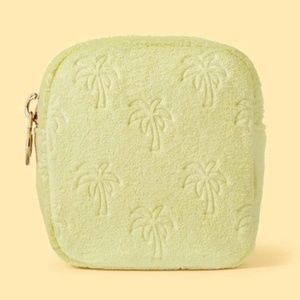 Stoney Clover Lane x Target yellow terry palm pouch